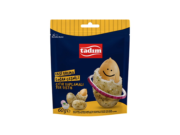 Tadım Ekşi Krema Sogan Çeşnili Yer Fıstığı 60gr