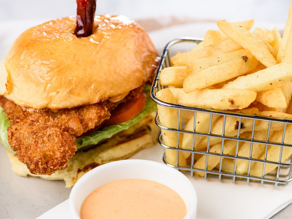 Tavuk Burger & Patates